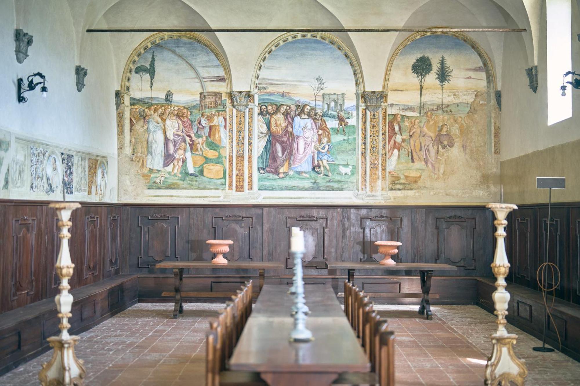הוילה פיינצה Monastero Sant'Anna In Camprena מראה חיצוני תמונה